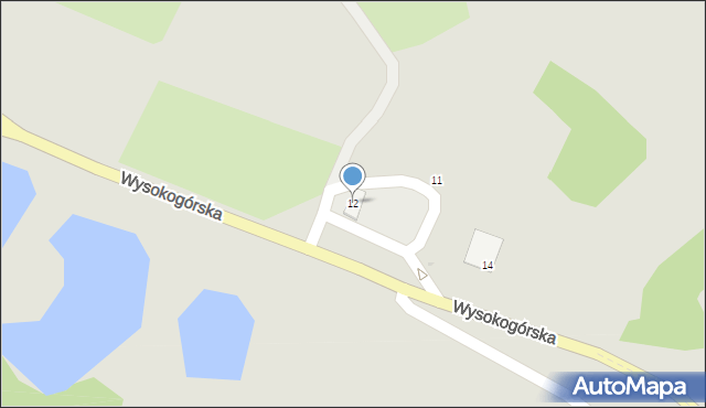 Bolków, Wysokogórska, 12, mapa Bolków