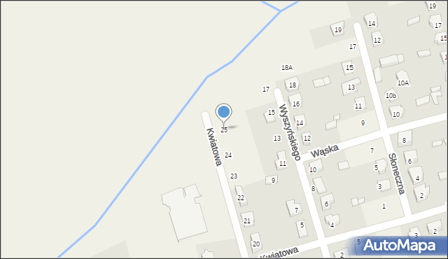 Brudzew, Wyszyńskiego Stefana, ks. kard., 25, mapa Brudzew