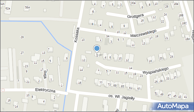 Brzesko, Wyspiańskiego Stanisława, 2, mapa Brzesko