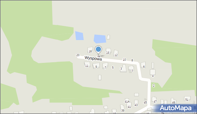 Brzesko, Wyspowa, 16, mapa Brzesko