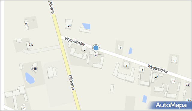 Buczek, Wygwizdów, 4, mapa Buczek