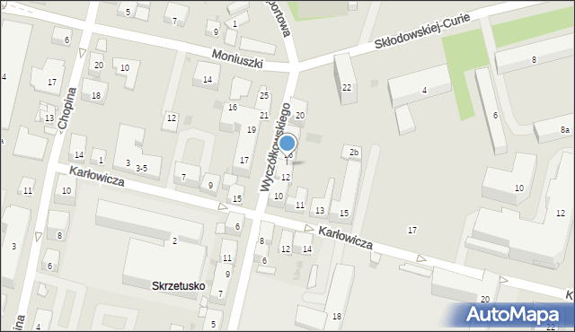 Bydgoszcz, Wyczółkowskiego Leona, 14, mapa Bydgoszczy