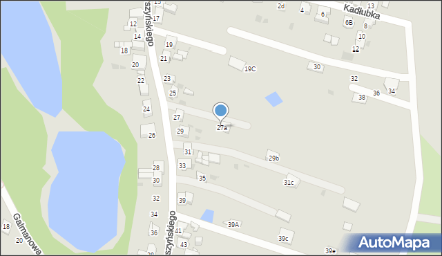 Bytom, Wyszyńskiego Stefana, ks. prym. kard., 27a, mapa Bytomia