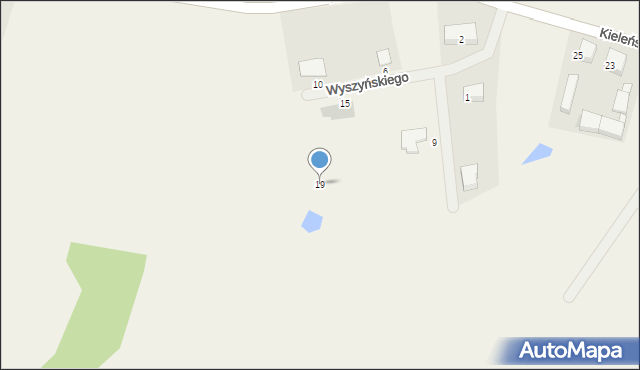 Czeczewo, Wyszyńskiego Stefana, ks. kard., 19, mapa Czeczewo