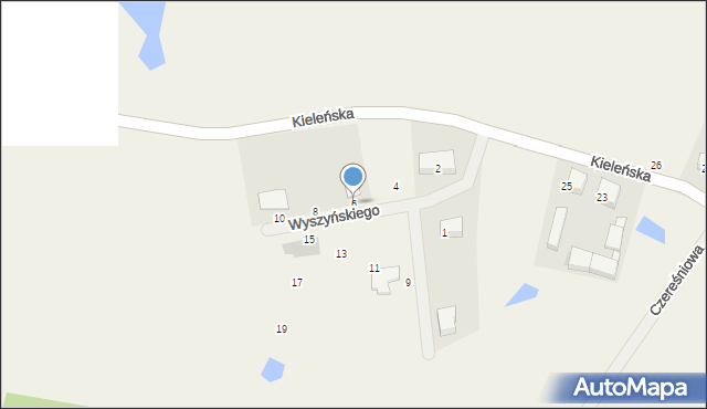 Czeczewo, Wyszyńskiego Stefana, ks. kard., 6, mapa Czeczewo