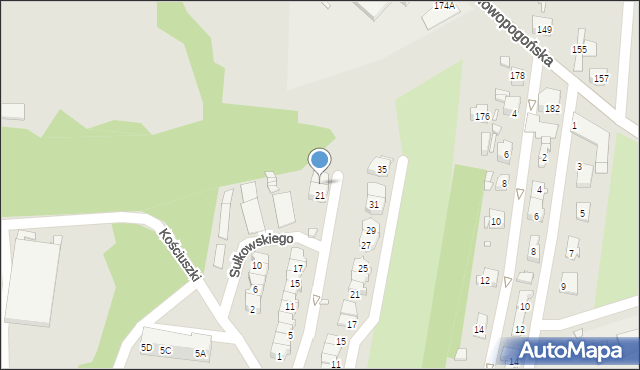 Czeladź, Wybickiego Józefa, gen., 23, mapa Czeladź