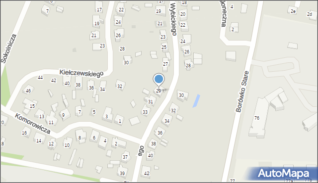 Czempiń, Wybickiego Józefa, gen., 29, mapa Czempiń