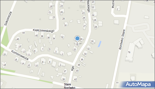 Czempiń, Wybickiego Józefa, gen., 31, mapa Czempiń