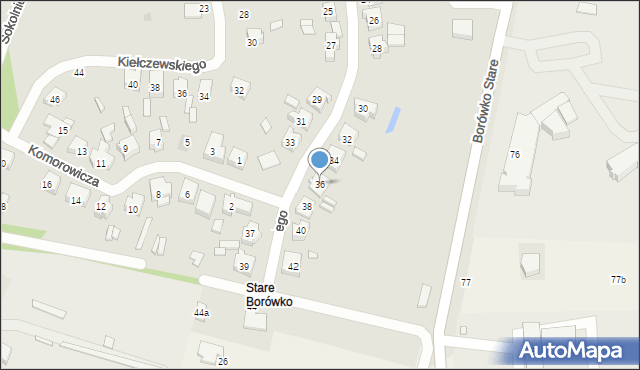 Czempiń, Wybickiego Józefa, gen., 36, mapa Czempiń