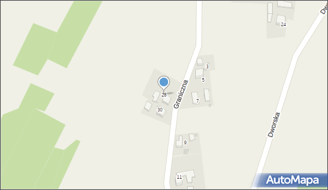 Dzimierz, Wygony, 28, mapa Dzimierz