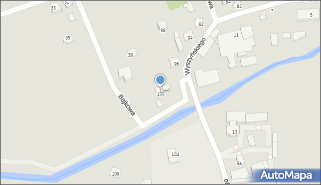 Garwolin, Wyszyńskiego Stefana, ks. kard., 102A, mapa Garwolin