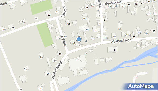 Garwolin, Wyszyńskiego Stefana, ks. kard., 82, mapa Garwolin