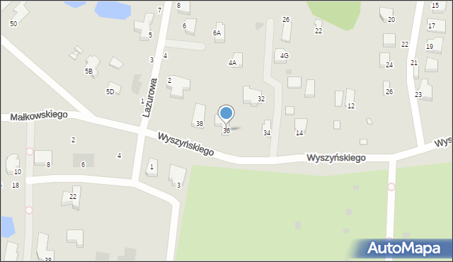 Gdynia, Wyszyńskiego Stefana, ks. kard., 36, mapa Gdyni