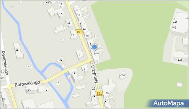 Gorzów Wielkopolski, Wyszyńskiego Stefana, ks. kard., 6, mapa Gorzów Wielkopolski