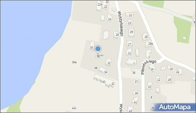 Gowidlino, Wyszyńskiego Stefana, ks. prym. kard., 38, mapa Gowidlino