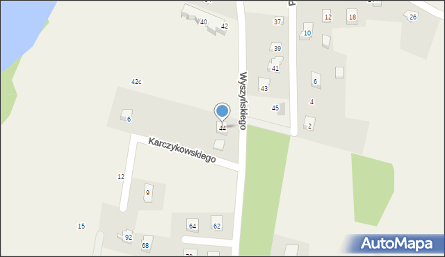 Gowidlino, Wyszyńskiego Stefana, ks. prym. kard., 44, mapa Gowidlino