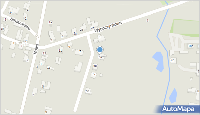 Grodzisk Wielkopolski, Wypoczynkowa, 5a, mapa Grodzisk Wielkopolski