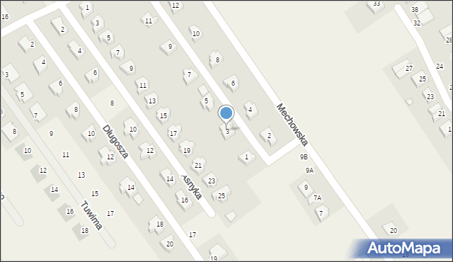Gruszczyn, Wyspiańskiego Stanisława, 3, mapa Gruszczyn