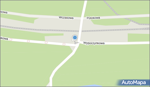 Kalisz, Wypoczynkowa, 2, mapa Kalisza