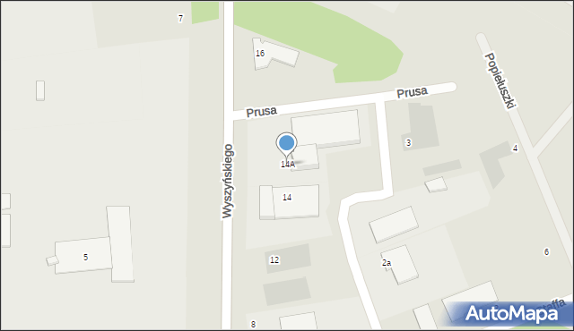 Karczew, Wyszyńskiego Stefana, ks. kard., 14A, mapa Karczew