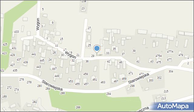 Karczmiska Drugie, Wygon, 31, mapa Karczmiska Drugie