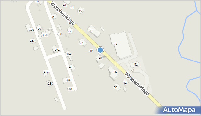 Kędzierzyn-Koźle, Wyspiańskiego Stanisława, 48, mapa Kędzierzyna-Koźle