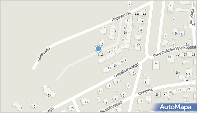 Kępno, Wyszyńskiego Stefana, ks. kard., 21, mapa Kępno