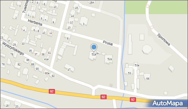 Kłodawa, Wyszyńskiego Stefana, ks. kard., 51a, mapa Kłodawa