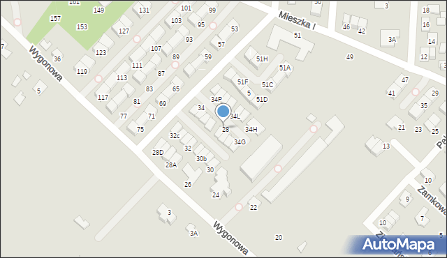 Kobyłka, Wygonowa, 34C, mapa Kobyłka