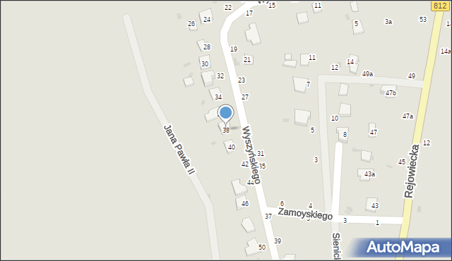 Krasnystaw, Wyszyńskiego Stefana, ks. kard., 38, mapa Krasnystaw