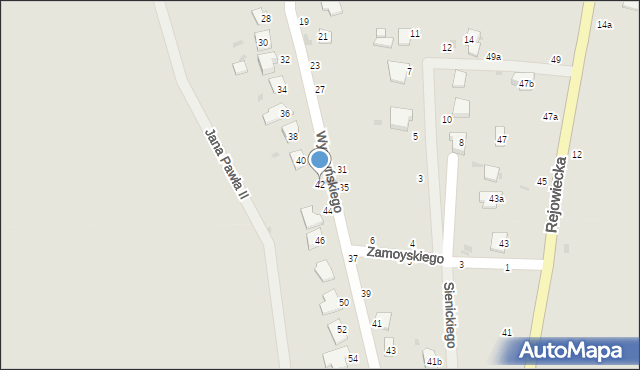 Krasnystaw, Wyszyńskiego Stefana, ks. kard., 42, mapa Krasnystaw