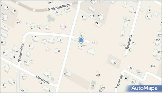 Krępiec, Wyspiańskiego Stanisława, 13, mapa Krępiec