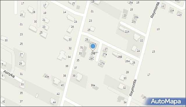 Krępiec, Wyspiańskiego Stanisława, 29B, mapa Krępiec