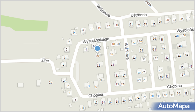 Krzepice, Wyspiańskiego Stanisława, 10, mapa Krzepice