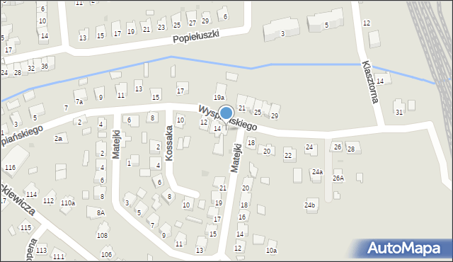 Leżajsk, Wyspiańskiego Stanisława, 16, mapa Leżajsk