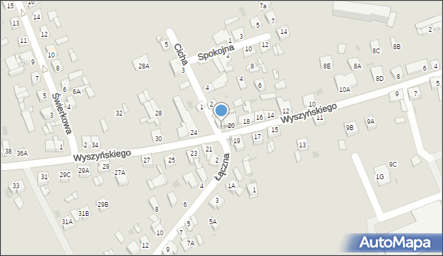 Lipno, Wyszyńskiego Stefana, ks. kard., 22, mapa Lipno