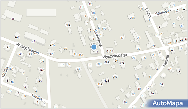 Lipno, Wyszyńskiego Stefana, ks. kard., 36, mapa Lipno