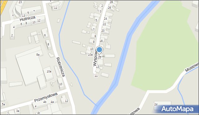 Lubań, Wyspowa, 15, mapa Lubań