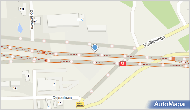 Lublewo Gdańskie, Wybickiego Józefa, gen., 21, mapa Lublewo Gdańskie