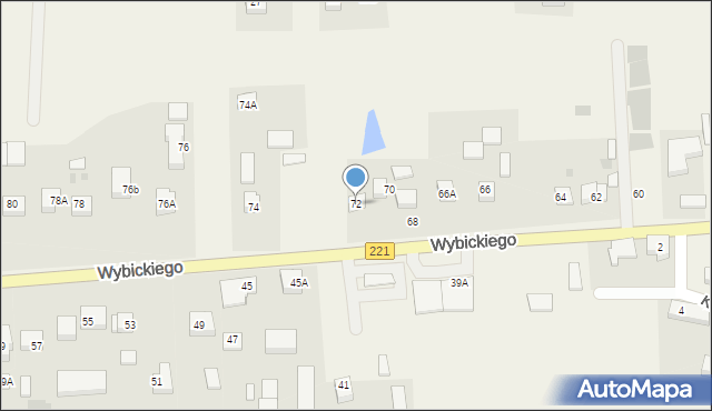 Lublewo Gdańskie, Wybickiego Józefa, gen., 72, mapa Lublewo Gdańskie