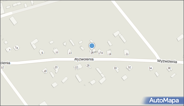 Lubowidz, Wyzwolenia, 15, mapa Lubowidz