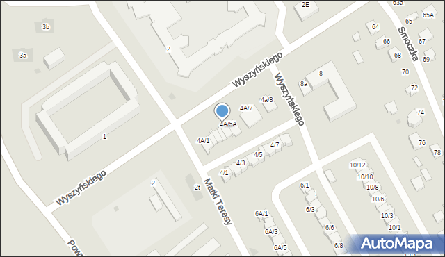 Mielec, Wyszyńskiego Stefana, ks. kard., 4a/5, mapa Mielca