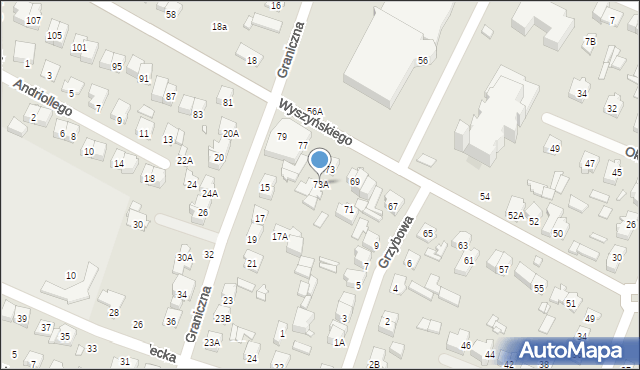 Mińsk Mazowiecki, Wyszyńskiego Stefana, ks. kard., 73A, mapa Mińsk Mazowiecki