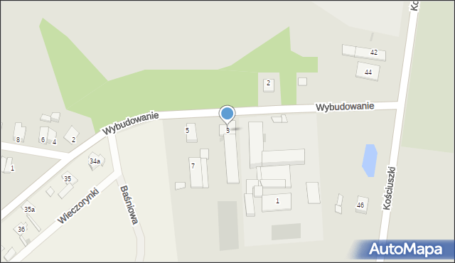 Mogilno, Wybudowanie, 3, mapa Mogilno