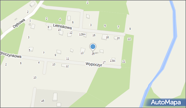 Niepoczołowice, Wypoczynkowa, 15, mapa Niepoczołowice