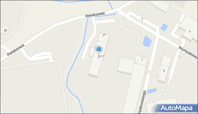 Nowa Wieś Wrocławska, Wymysłowskiego Józefa, 27, mapa Nowa Wieś Wrocławska