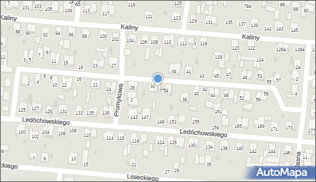 Ostrów Wielkopolski, Wyjazdowa, 32, mapa Ostrów Wielkopolski