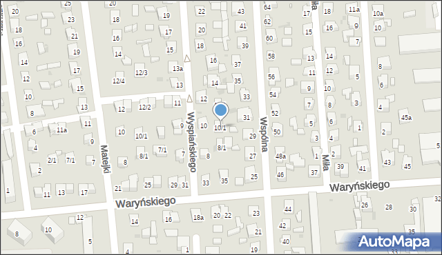 Ostrowiec Świętokrzyski, Wyspiańskiego Stanisława, 10/1, mapa Ostrowiec Świętokrzyski