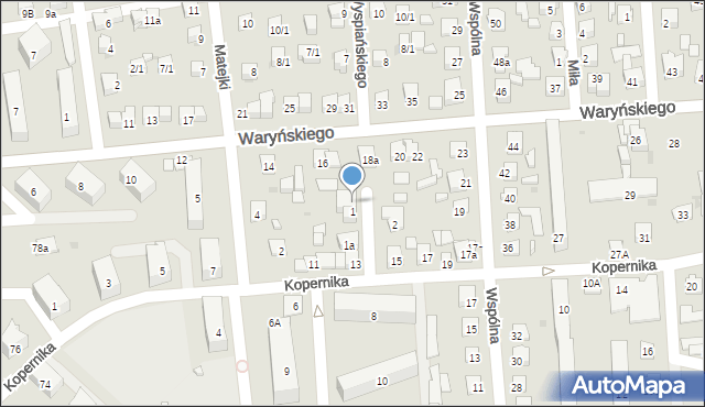 Ostrowiec Świętokrzyski, Wyspiańskiego Stanisława, 3, mapa Ostrowiec Świętokrzyski