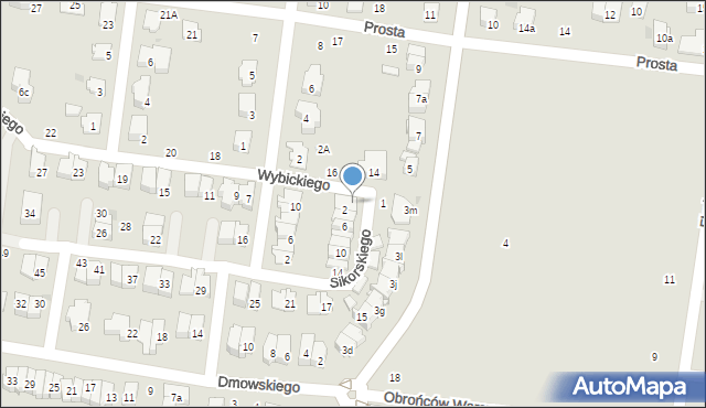 Ożarów Mazowiecki, Wybickiego Józefa, gen., 3, mapa Ożarów Mazowiecki